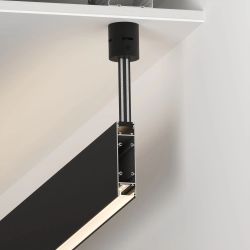 Профиль SL-LINE-25100-DUAL-2500 BLACK (Arlight, Алюминий) 033735