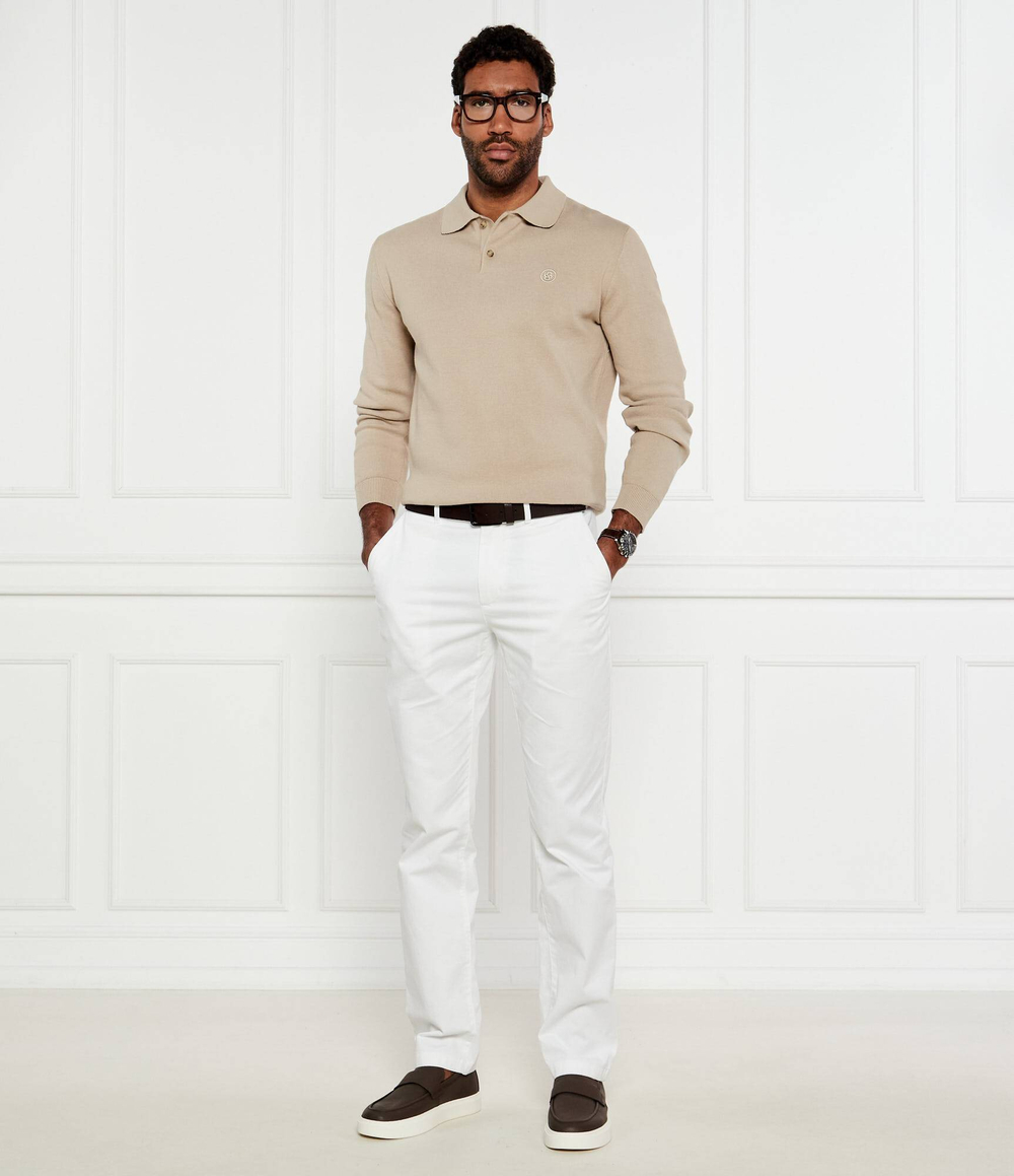 Поло C-Baltazar BOSS BLACK - бежевый(50531600)