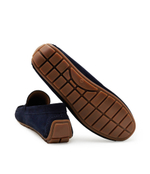 Кожаные мокасины La Martina - темно-синий(LFM241.091)