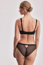 Трусики-бразилиана Chita из эластичной сетки (Размер: 40) (Цвет: телесный)