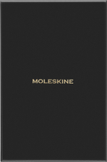 Блокнот в линейку Moleskine Soft Vegan Leather (QP616BKVBOABOX) A5 черный в подарочной коробке