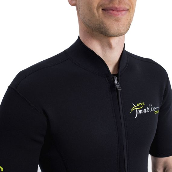 Гидрокостюм Marlin Costa Shorty Man 2 мм черный