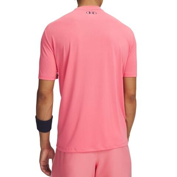Мужская теннисная футболка Under Armour Tech Sport - bittersweet pink/academy