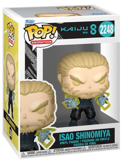 Фигурка Funko POP! Animation Kaiju No. 8 Isao Shinomiya (2248) 90576 / Фигурка Фанко ПОП! по мотивам аниме "Кайдзю № 8", Исао Синомия