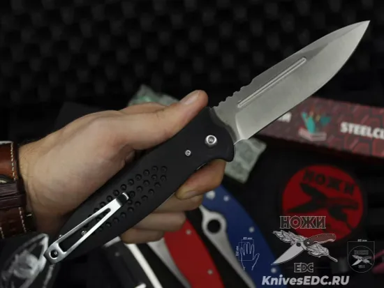 Складной нож Reptilian Вымпел c клинком из стали 9Cr18MoV, рукоять G10