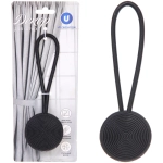 Подхват для штор на магните «Бесконечность черный» 6см S1801