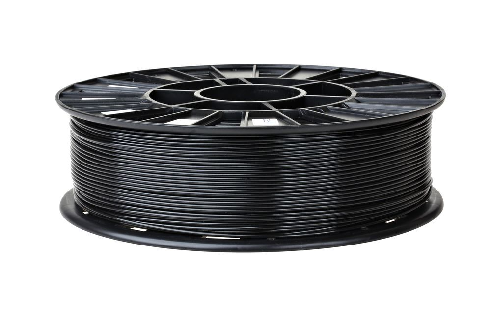 PLA пластик 1,75 для 3D принтера REC черный 0,75 кг