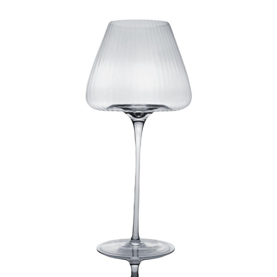 Бокал для вина 710 мл "  Optical" d 6,6 см h25,3 см оптические грани P.L. - BarWare [4]