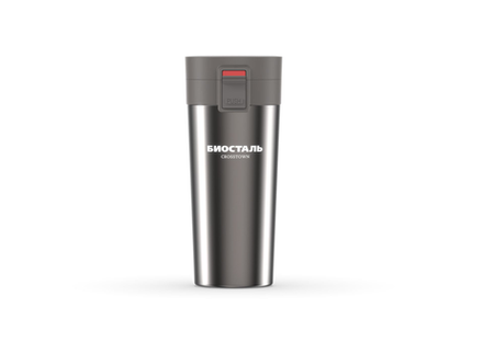 Термокружка Biostal Crosstown (0,4 литра), стальная