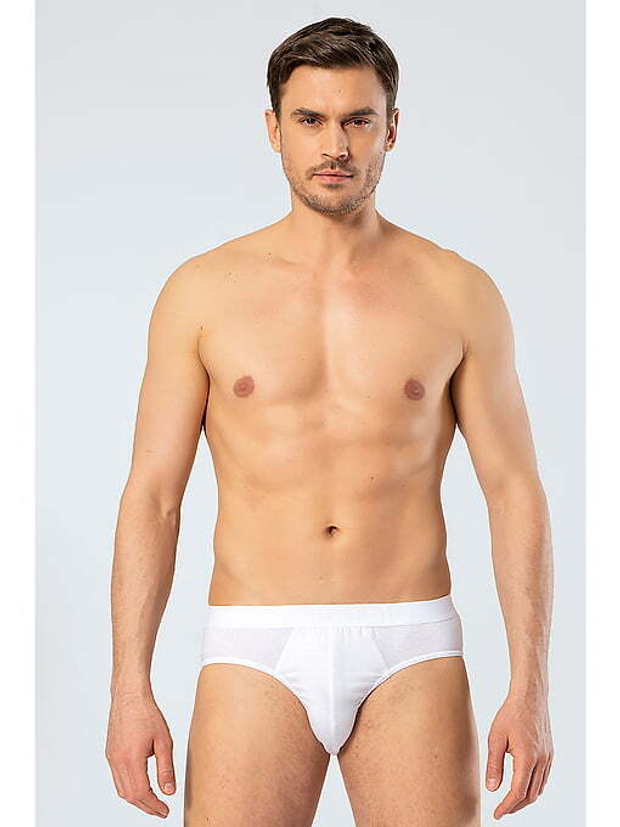 Трусы мужские слипы белый