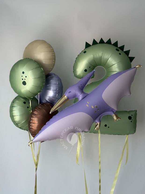 Воздушные шары на 2 годика №8779