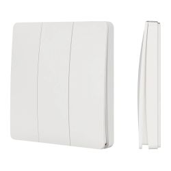 INTELLIGENT ARLIGHT Кнопочная панель KINETIC-801-22-3G-WP-SUF White (No battery, IP67, 433Mhz) (IARL, IP67 Пластик, 3 года) 051685