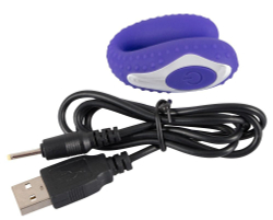 Фиолетовый вибратор для усиления ощущений от оральных ласк Blowjob