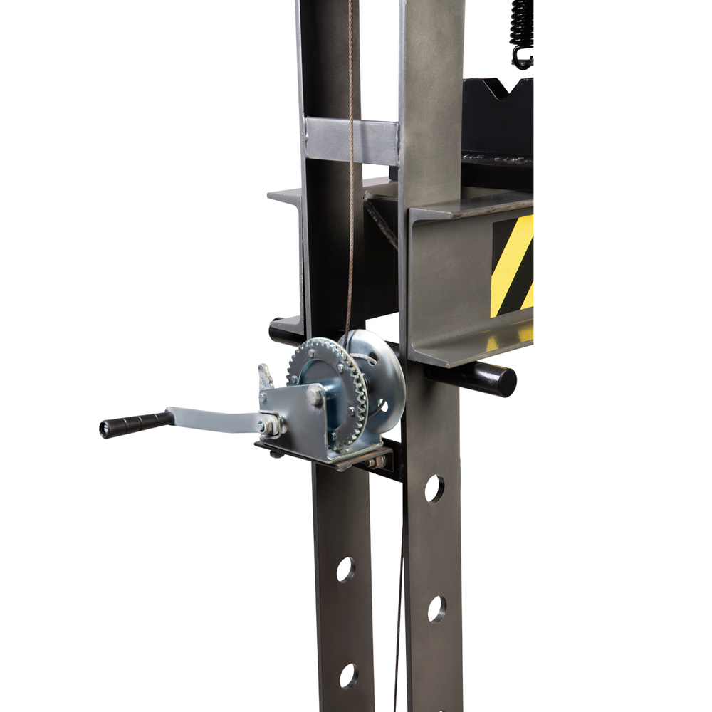 WDK-80150 50T  Пресс пневмогидравлический 50т, ход штока 175мм, раб. диапазон 0-890мм