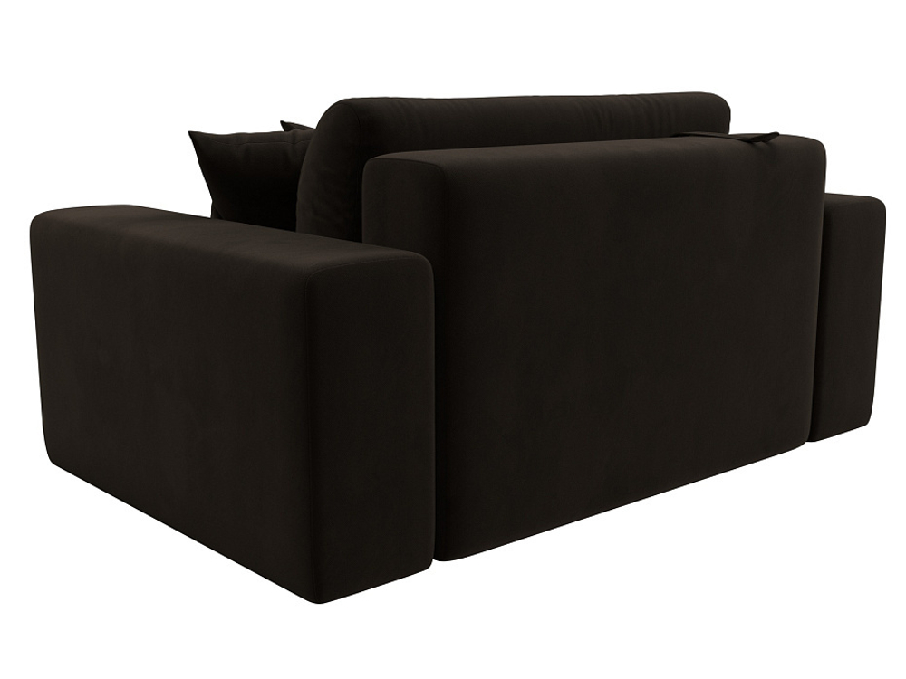 Кресло Лига-036 НПБ МИКРОВЕЛЬВЕТ Коричневый