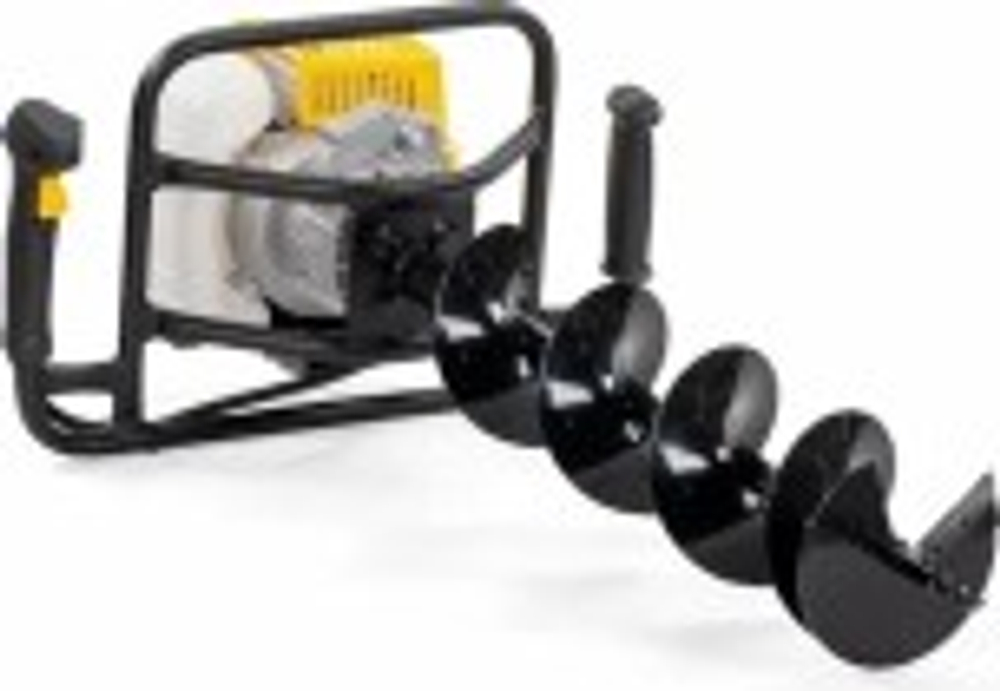 Бензобур CHAMPION AG243 со шнеком