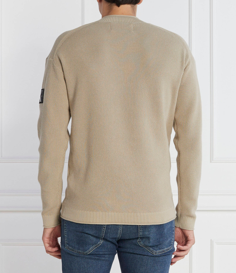 Свитер CALVIN KLEIN JEANS - бежевый(J30J323986)