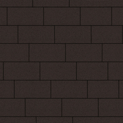 Тротуарная плитка ПРЯМОУГОЛЬНИК 300х150 мм - Гранит Коричневый