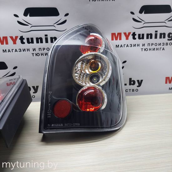 Задние фонари black для Opel Zafira A