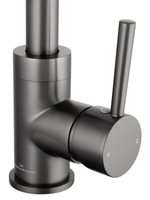 Смеситель для кухни WONZON & WOGHAND, Темный графит (WW-A21102-BGG)