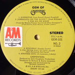 Carpenters - Gem Of Carpenters 2LP + 7", 45 RPM, Bonus (Япония 1973г.)