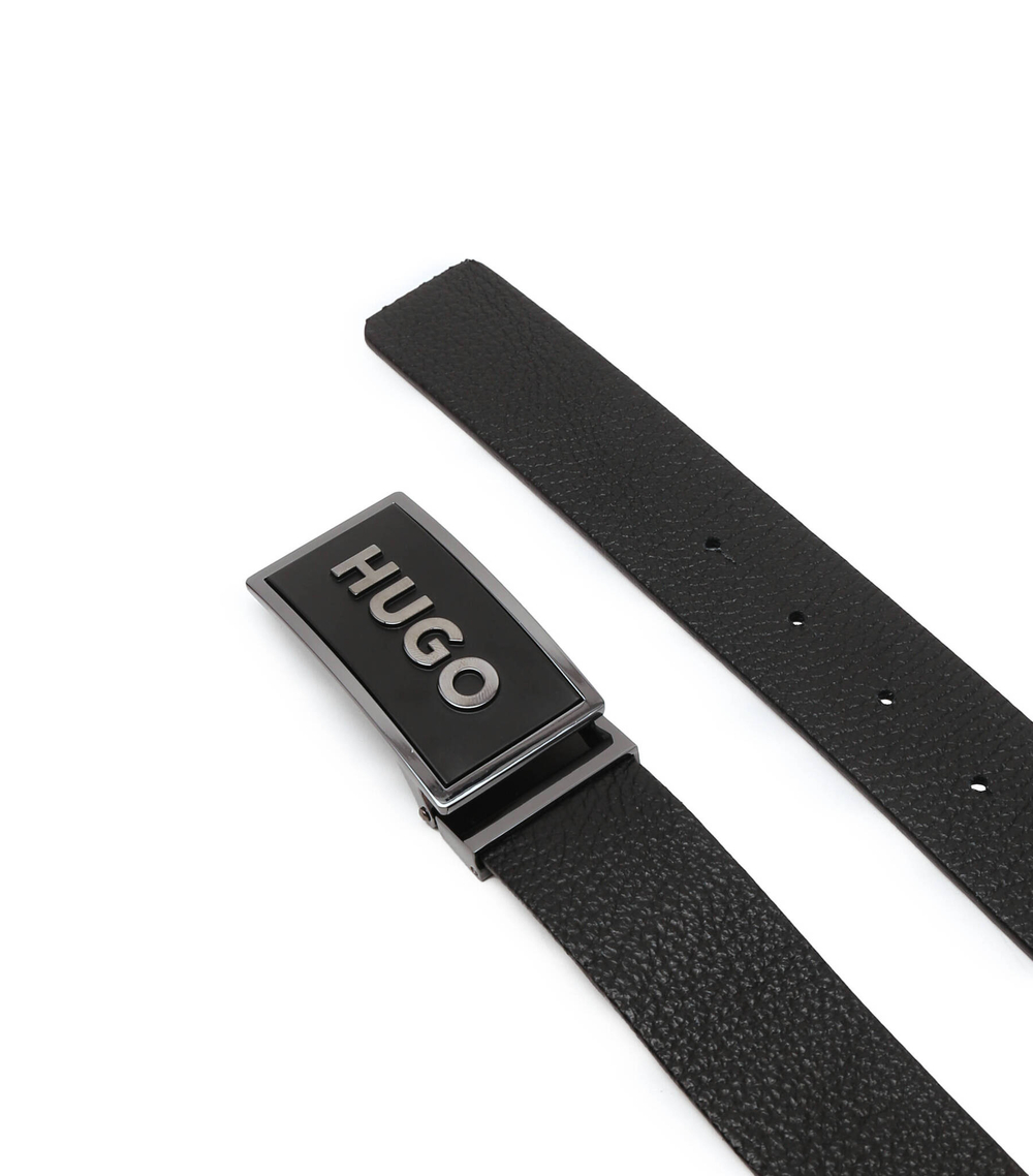 Кожаный ремень Garin HUGO - черный(50492032)