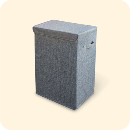 Корзина для белья с тремя съёмными мешками