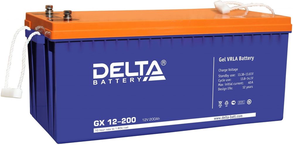 DELTA GX 12-200 Xpert аккумулятор