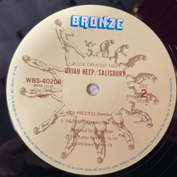 Винтажная виниловая пластинка LP Uriah Heep Salisbury (Japan 1979) (Obi) Lady In Black