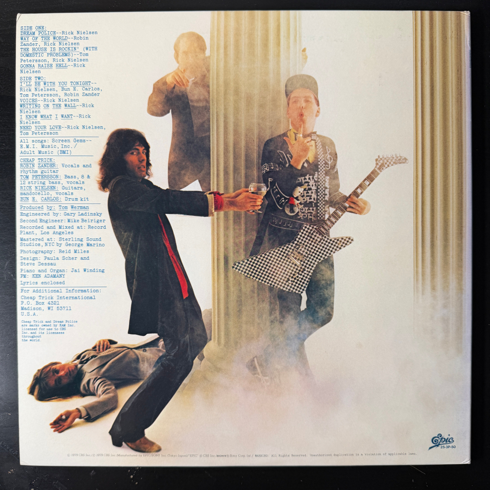 Cheap Trick – Dream Police (Япония 1979г.) Promo LP+7" Flexi