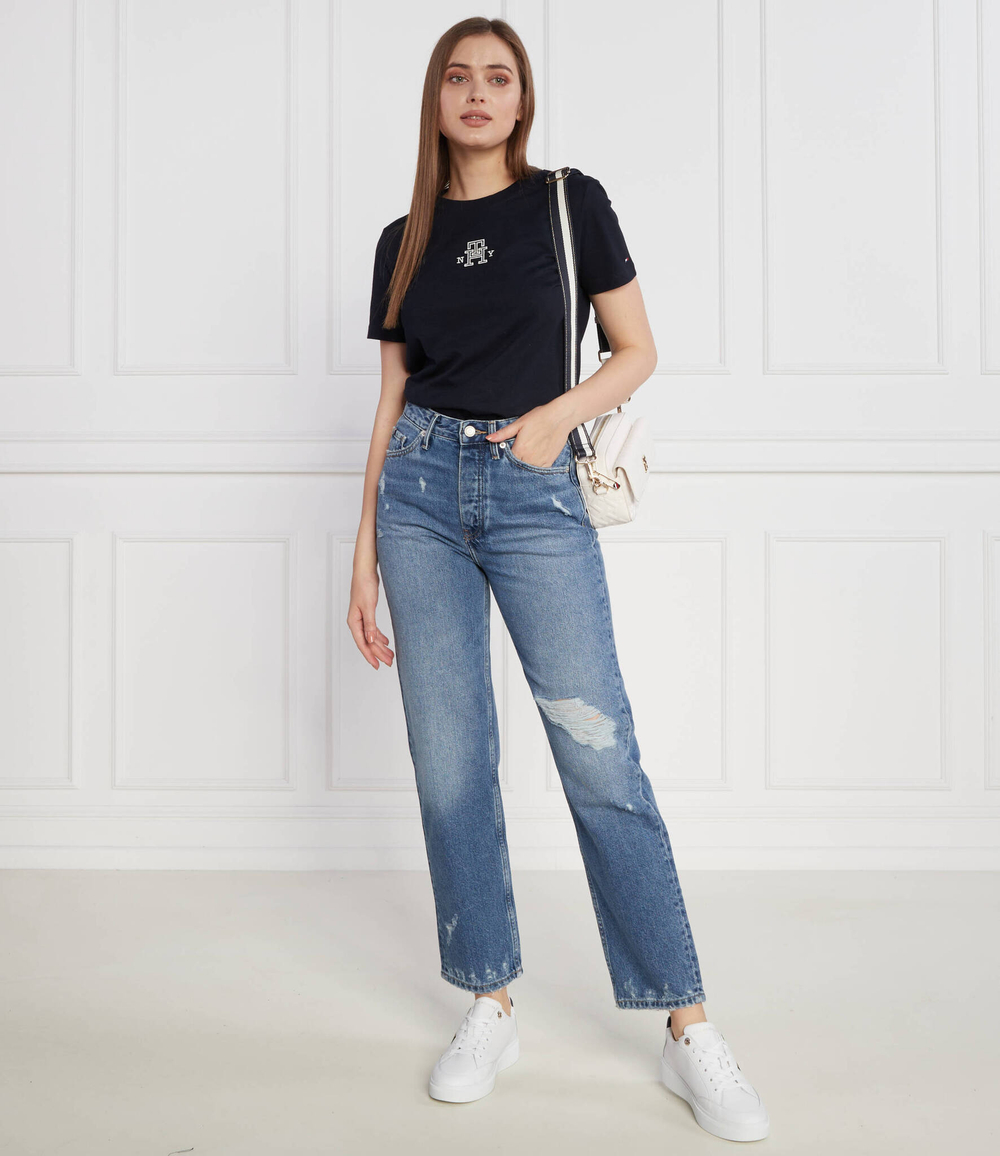 Футболка REG VARSITY IMD NY C-NK SS Tommy Hilfiger - темно-синий(WW0WW38874)