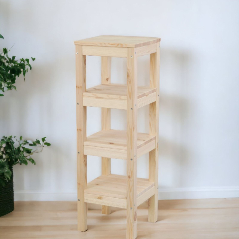 Стеллаж Ральф массив сосны цвет натуральный