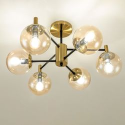 Citilux Шарлиз CL143163 Люстра на штанге Бронза