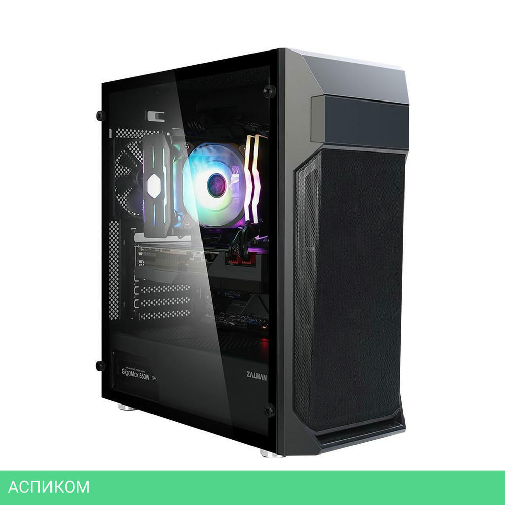 Корпус Zalman Z1 Plus без БП черный