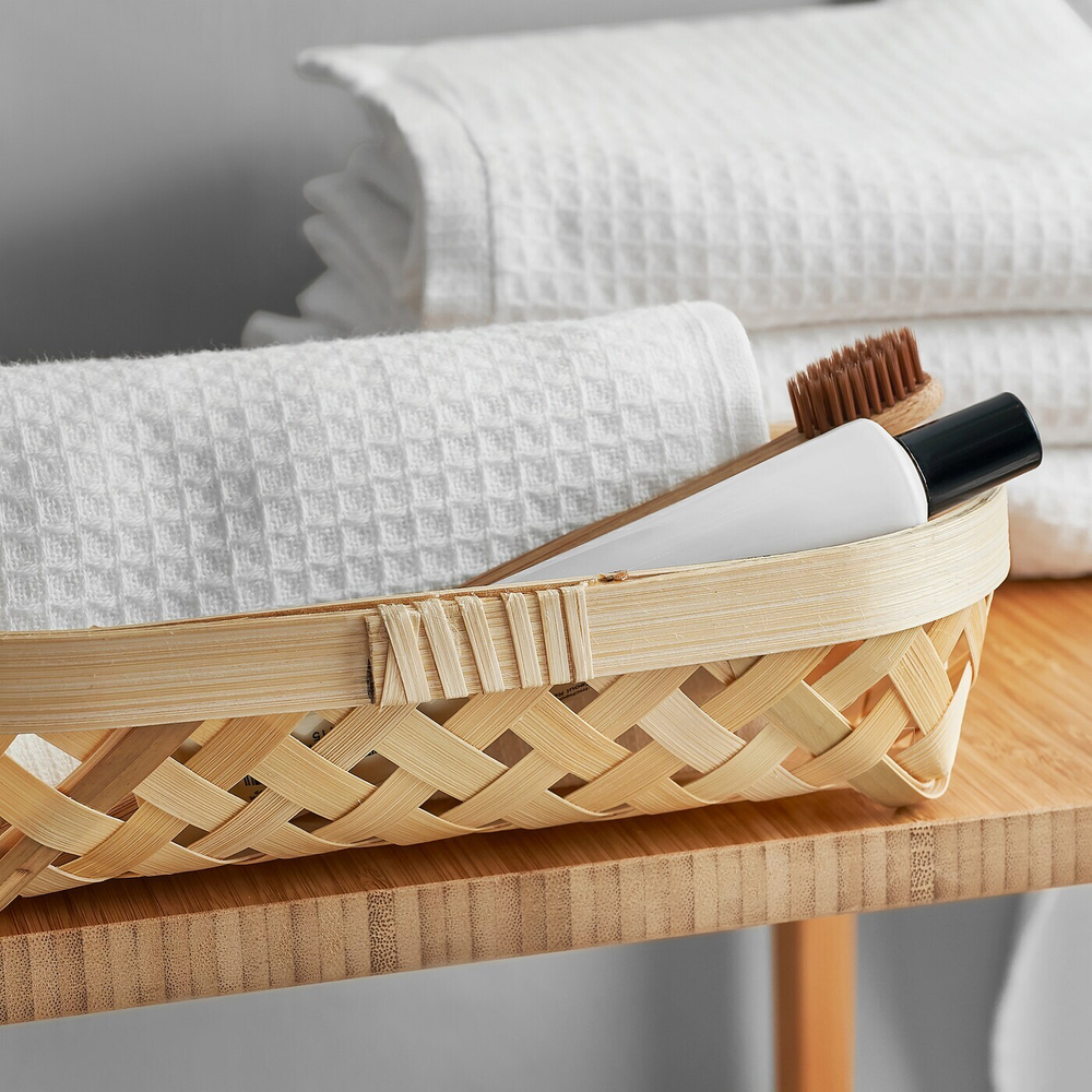 Набор корзин IKEA SALUDING (САЛЮДИНГ), Бамбук, 2 шт