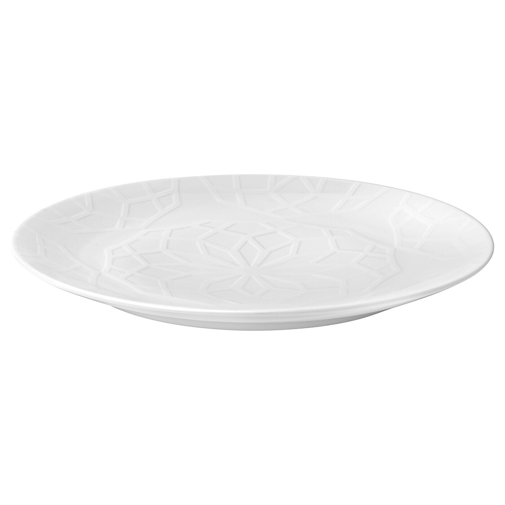 IKEA GOKVÄLLÅ  (ИКЕА ГОКВÄЛЛÅ)  -  Тарелка, белая, 26 см