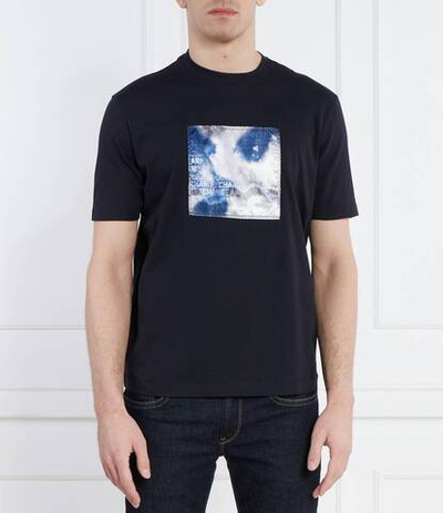 Футболка Armani Exchange - темно-синий(3DZTLB ZJ9JZ)
