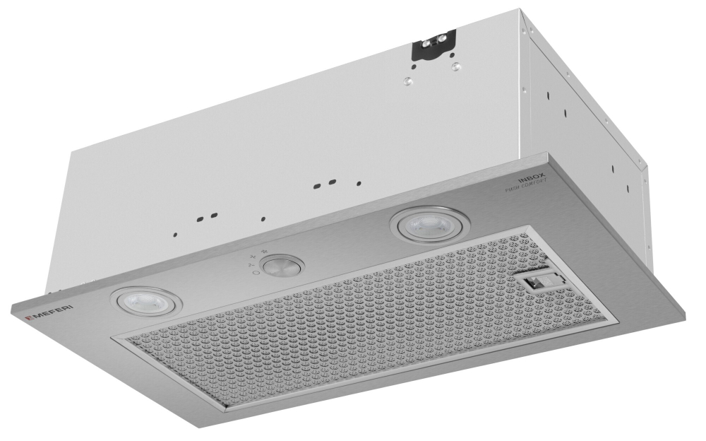 Полновстраиваемая вытяжка Meferi INBOX52IX PUSH COMFORT фото 2