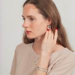 Серьги Fiore Luna ABE27977-03 S