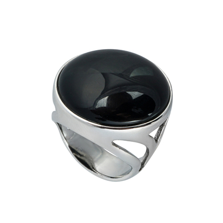 Кольцо Possebon Agata Preto K0117.4 14 S