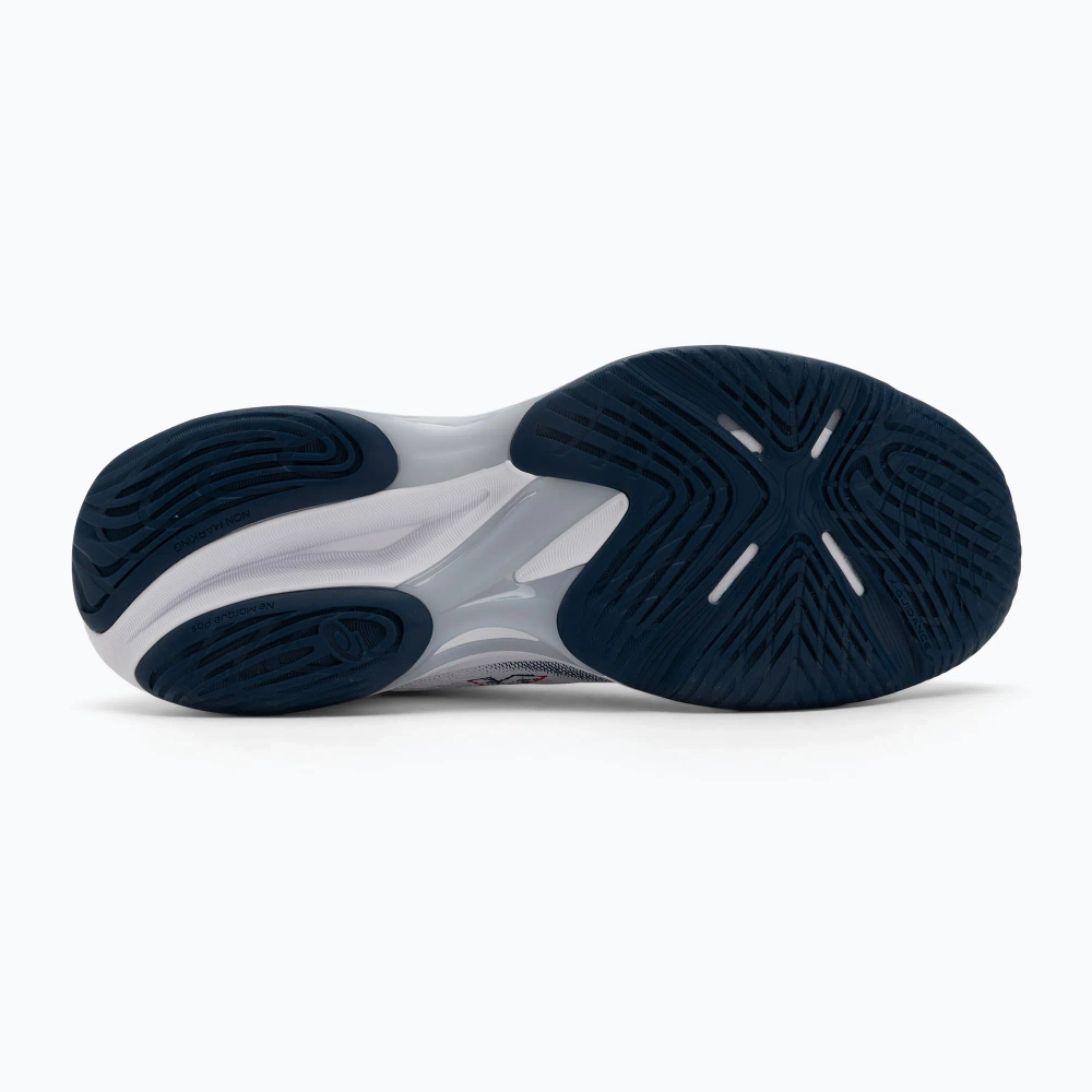 Кроссовки волейбольные ASICS Netburner Ballistic FF 4 white/mako blue