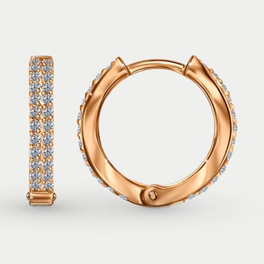 Серьги золотые