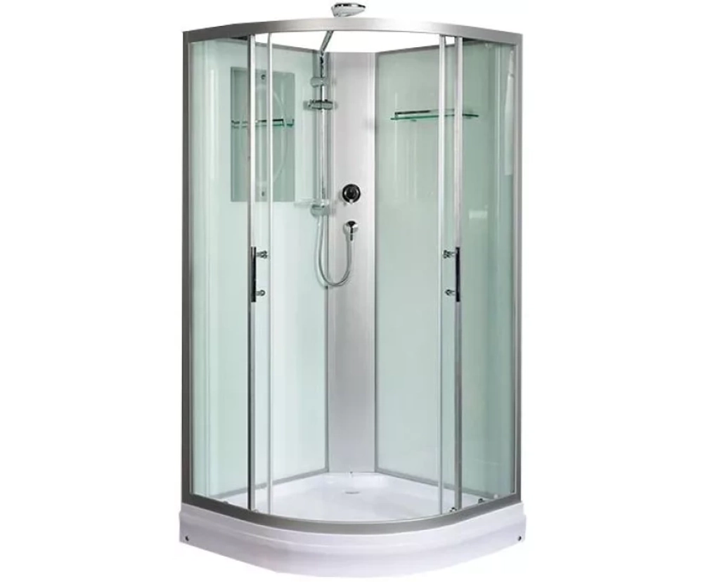 Душевая кабина WeltWasser (ВельтВассер) Werra 1001, с низким поддоном, 100x100x217