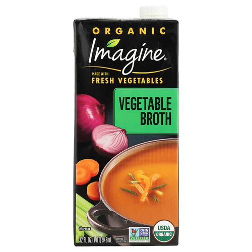 Imagine Soups, органический овощной бульон, 946 мл (32 жидк. унции)