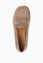 Лоферы // Lia // Beige // Suede