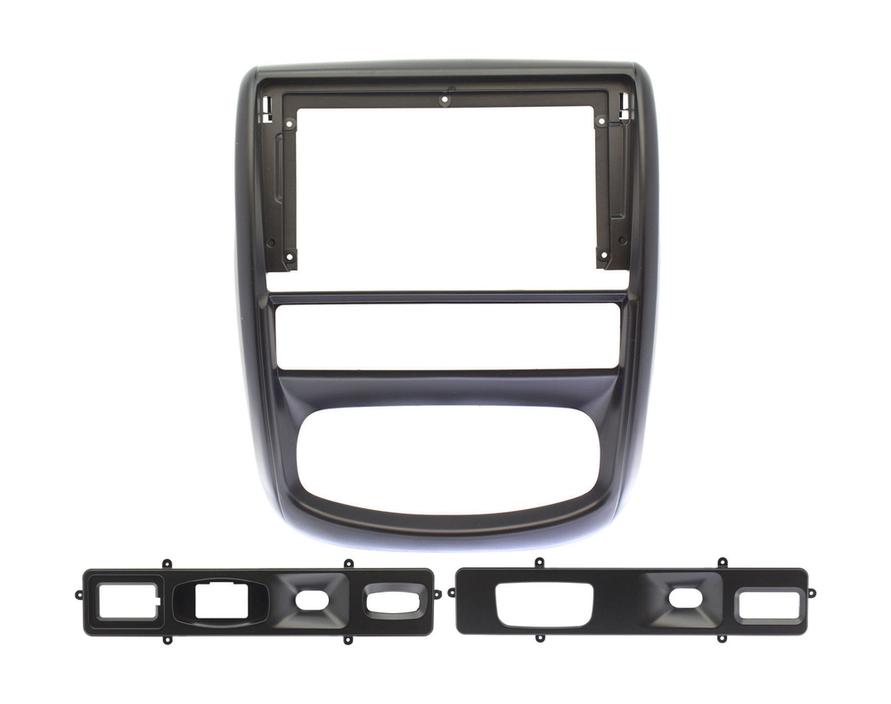 Переходная рамка магнитолы RENAULT DUSTER 2010-2015 9 дюймов