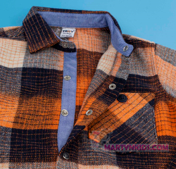 рубашка фланель на кнопках 4922