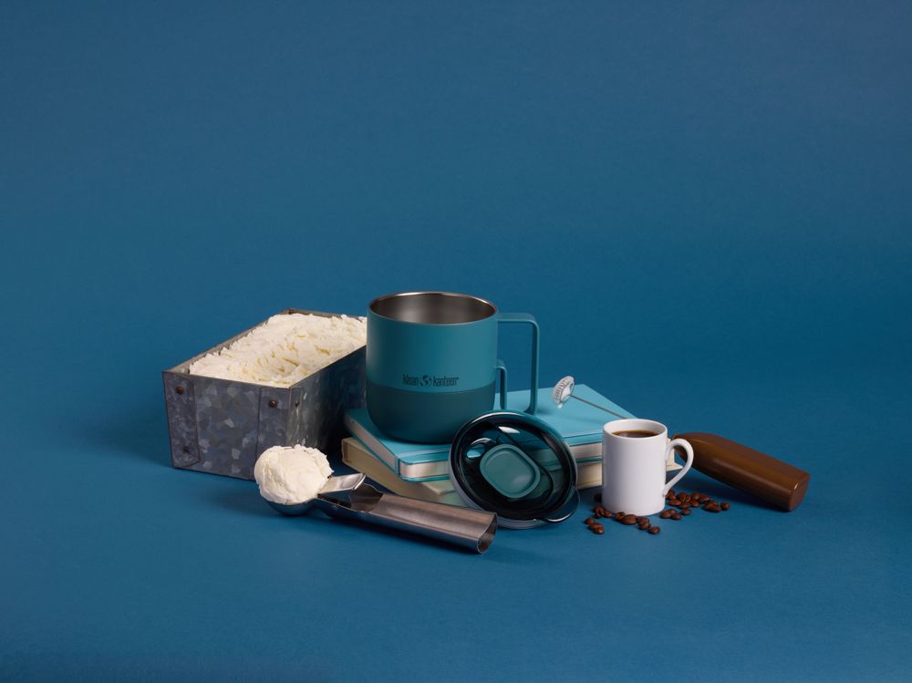 Термокружка Klean Kanteen Rise Mug 12oz (355 мл) Brittany Blue