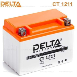Аккумулятор Delta CT 1211 (12V / 11Ah) [YT12B-BS, YTZ14S]