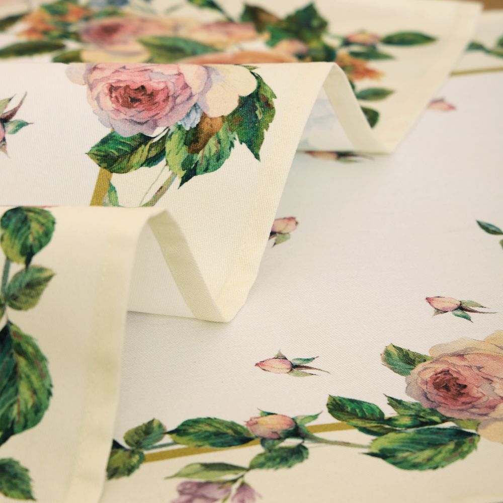 НАБОР ПОЛОТЕНЕЦ ИЗ 2-Х ШТ "ВИНТАЖ"40Х60 СМ ,КРЕМОВЫЙ, 100% ХЛОПОК,ТВИЛ